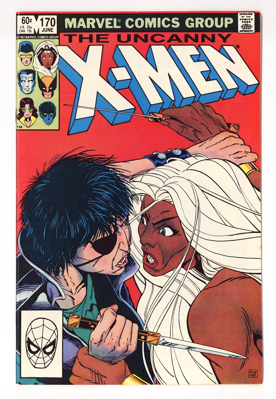 The Uncanny X-Men Vol 1 170  VF (8.0)   (1983)