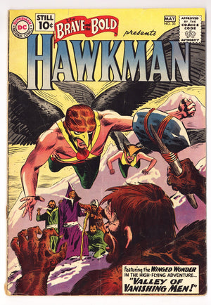 The Brave and the Bold Vol 1 35  GD/VG (3.0)   (1961)