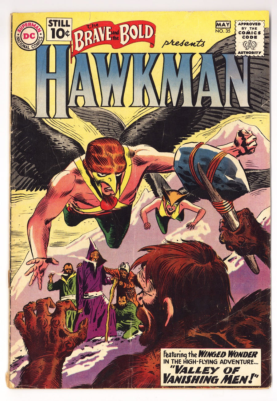 The Brave and the Bold Vol 1 35  GD/VG (3.0)   (1961)     