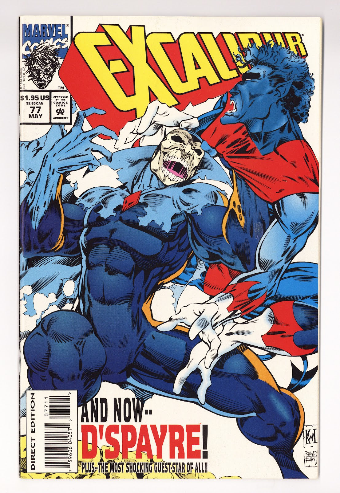 Excalibur Vol 1 77  High Grade   (1994)     