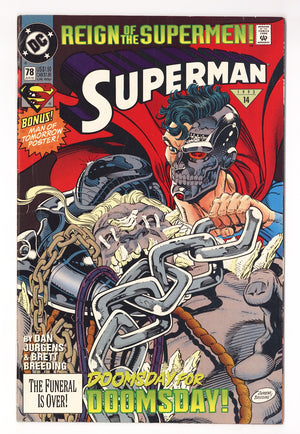 Superman Vol 2 78  High Grade   (1993)   Standard Edition - Direct