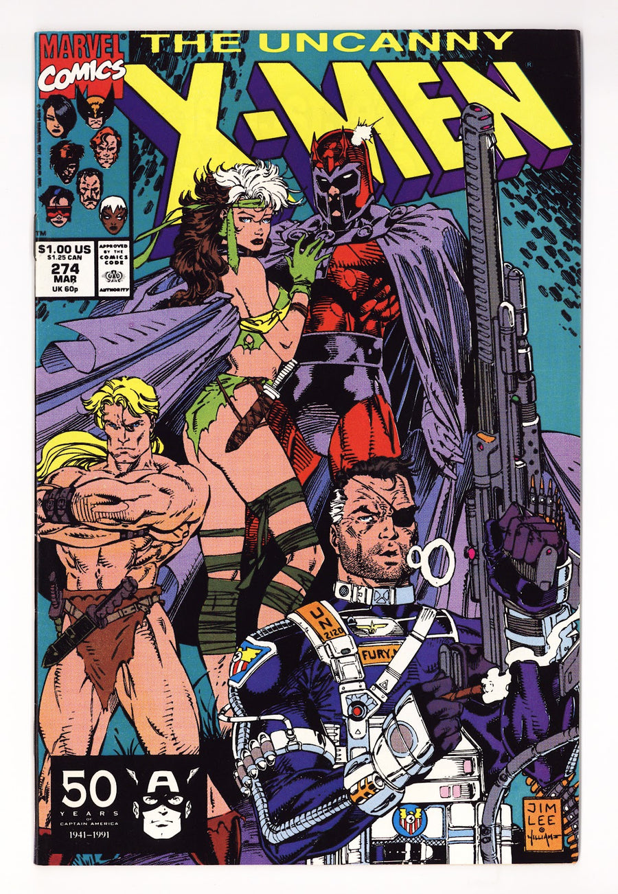 The Uncanny X-Men Vol 1 274  High Grade   (1991)     