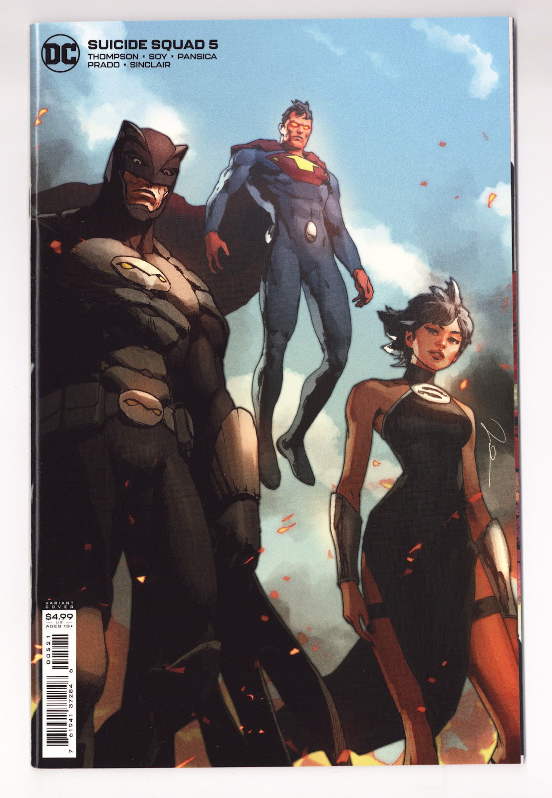 Suicide Squad Vol 6 5 High Grade (2021) Parel Variant 