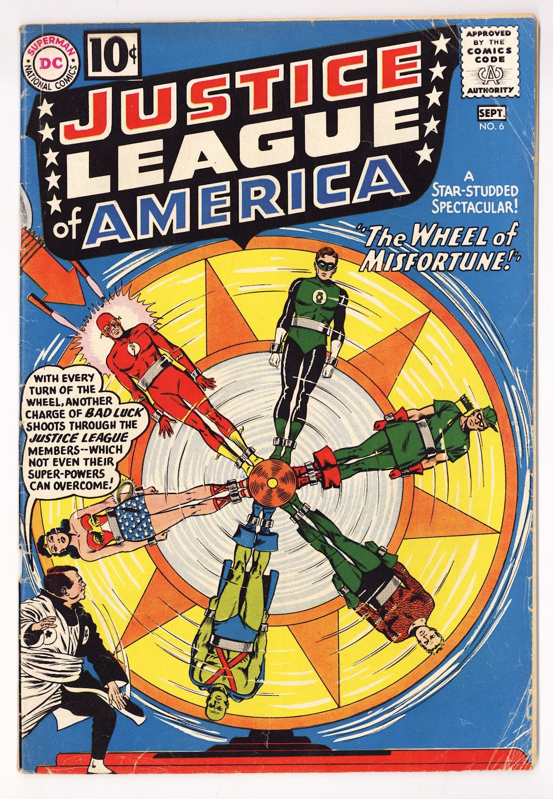 Justice League of America Vol 1 6 VG (4.0) (1961) 