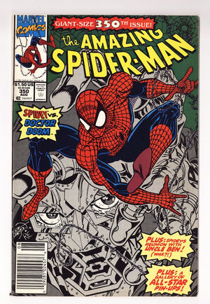 The Amazing Spider-Man Vol 1 350 Mid Grade (1991) Newsstand