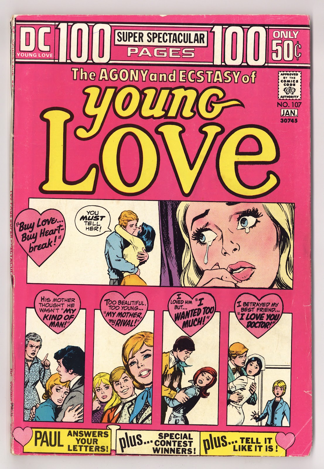 Young Love Vol 17 107  VG+ (4.5)   (1973)     