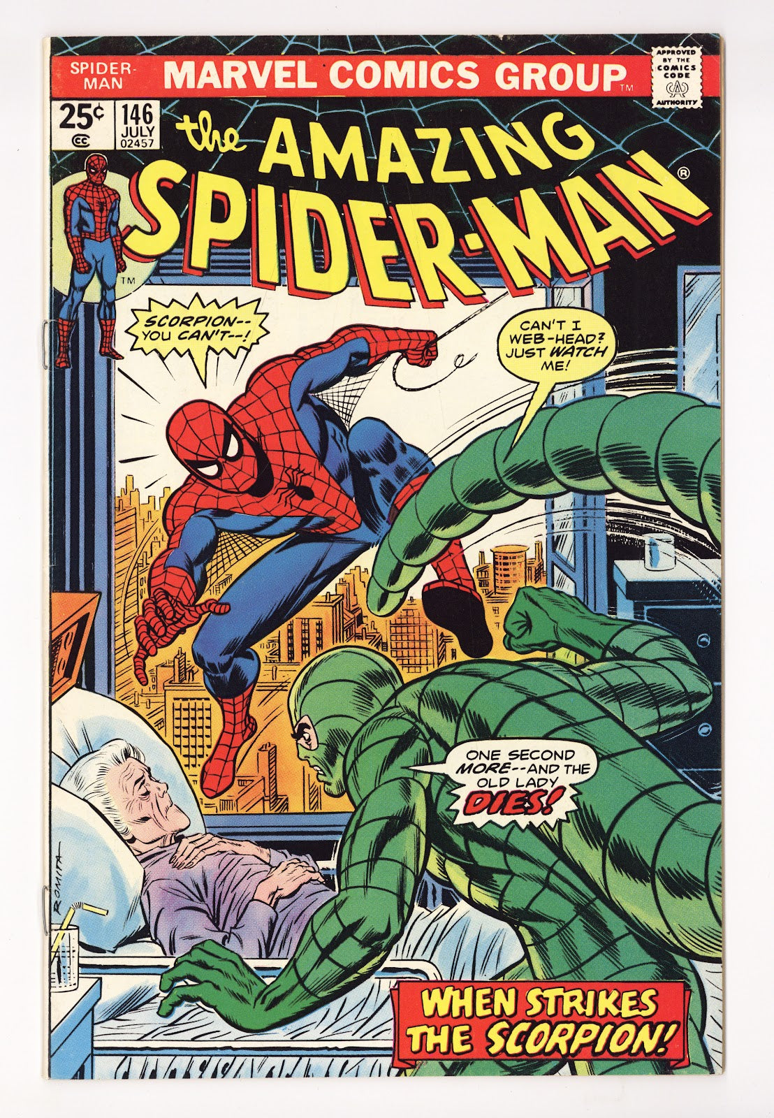 The Amazing Spider-Man Vol 1 146 VF- (7.5) (1975)  