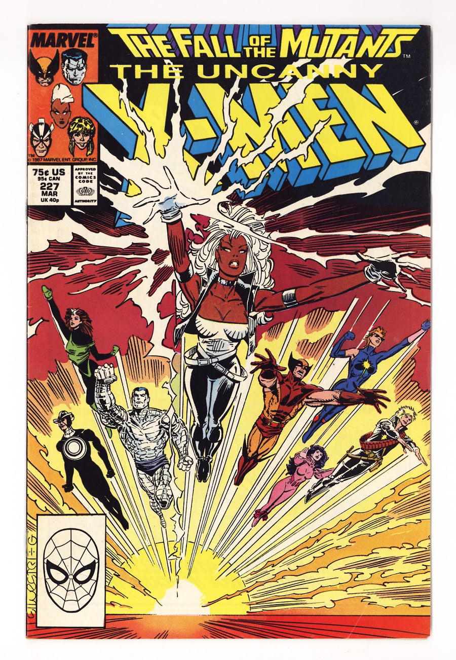 The Uncanny X-Men Vol 1 227  Mid Grade   (1988)