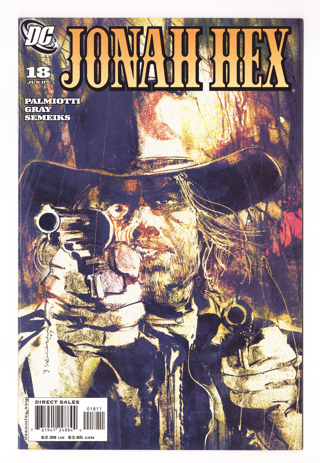 Jonah Hex Vol 2 18  High Grade   (2007)     