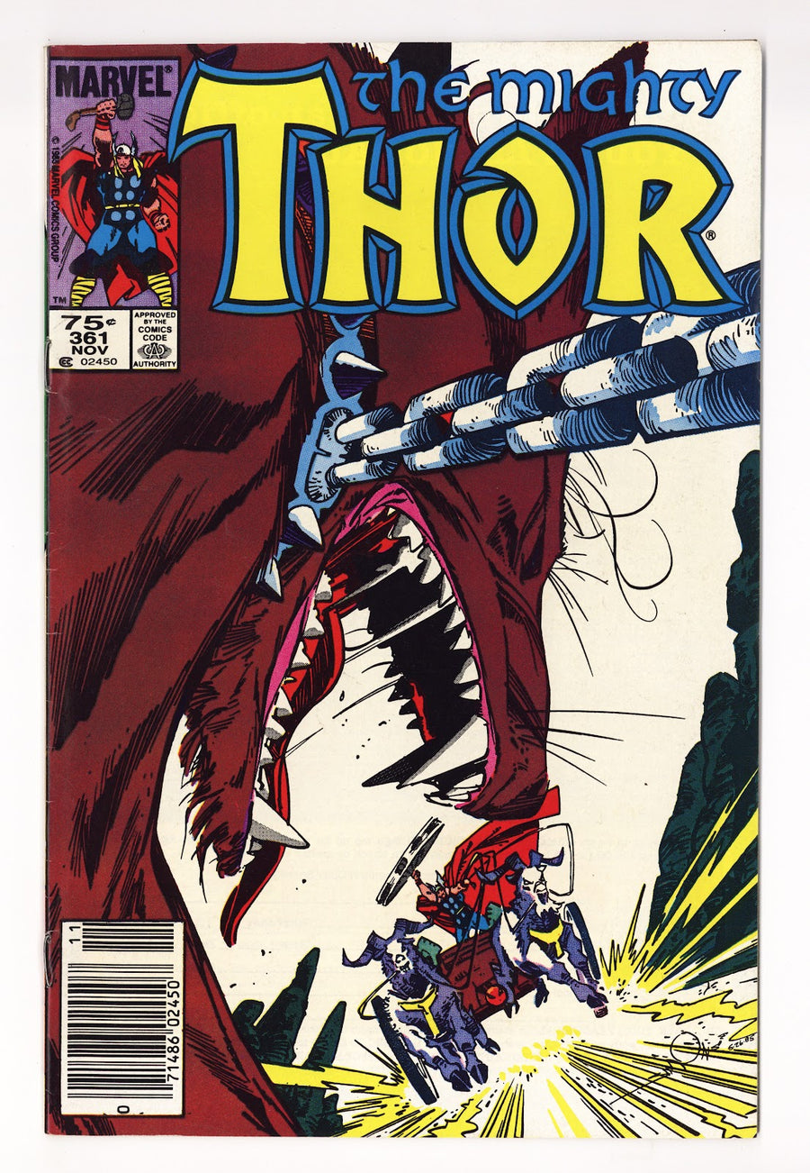 Thor Vol 1 361  Mid Grade   (1985)   Canadian Price Variant