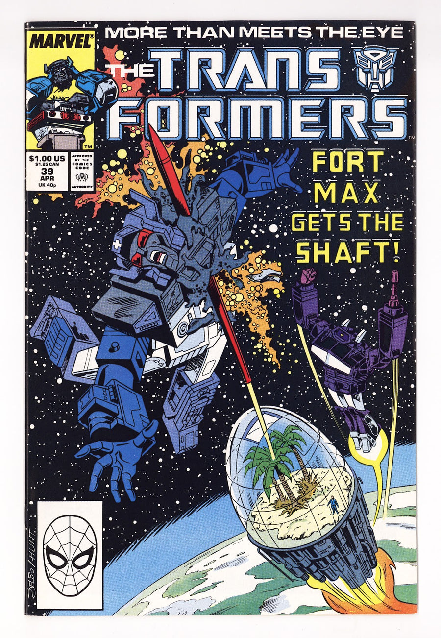 The Transformers Vol 1 39  VF/NM (9.0)   (1988)     