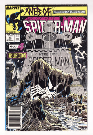 Web of Spider-Man Vol 1 32 FN+ (6.5) (1987) Newsstand