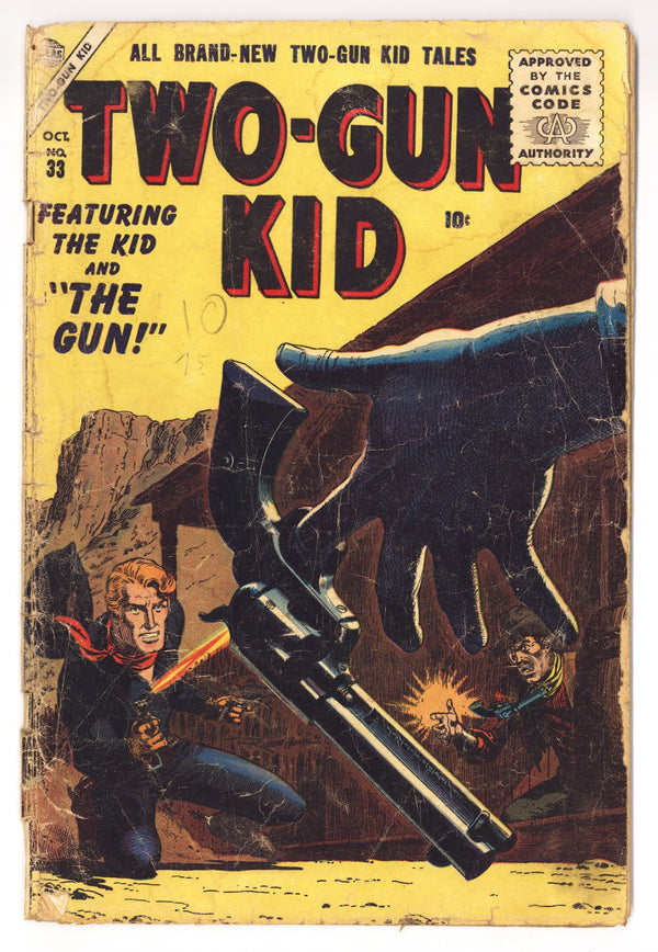 Two Gun Kid Vol 1 33  GD- (1.8)   (1956)