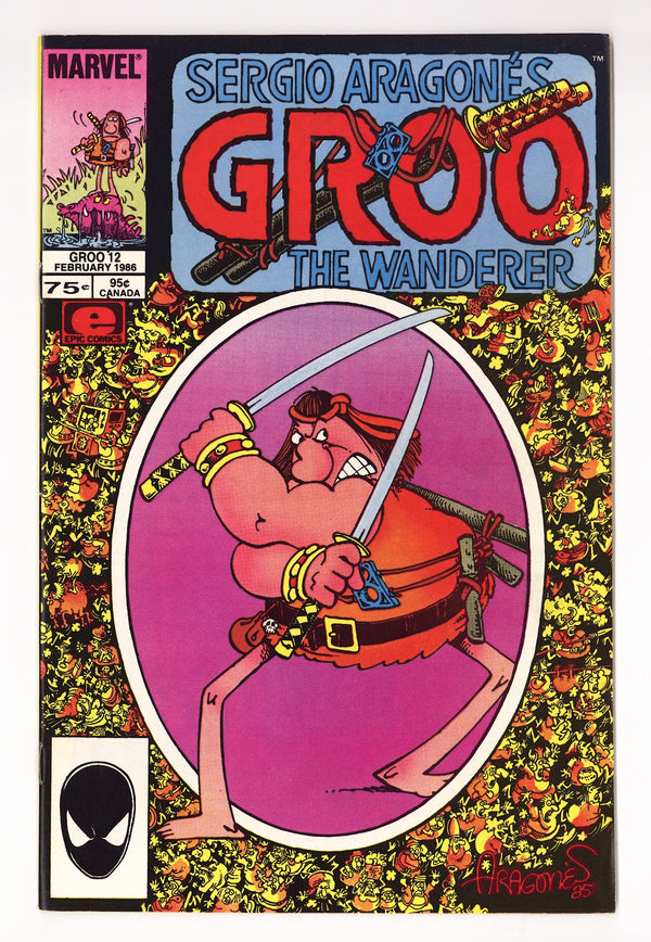 Sergio Aragones Groo the Wanderer Vol 2 12  Mid Grade   (1986)