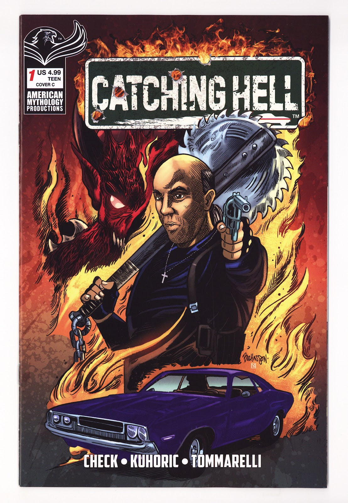 Catching Hell Feat Reggie Bannister 1 Hasson Variant (2026)