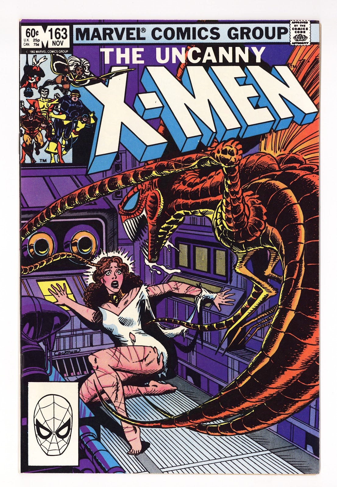 The Uncanny X-Men Vol 1 163  VF (8.0)   (1982)     