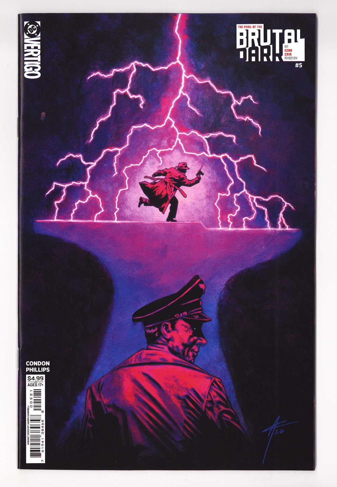 The Peril Of The Brutal Dark An Ezra Cain Mystery 5 Campbell Variant (2026)