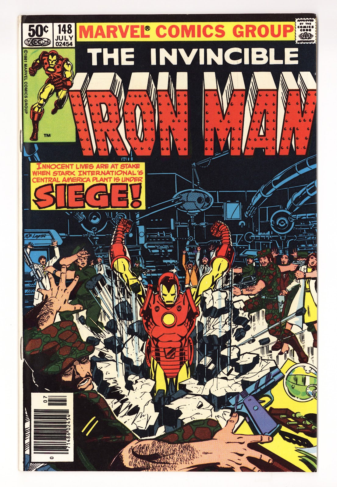Iron Man Vol 1 148  High Grade   (1981)   Newsstand