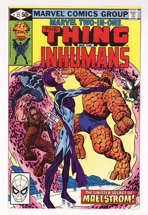 Marvel Two-in-One Vol 1 72  High Grade   (1981)