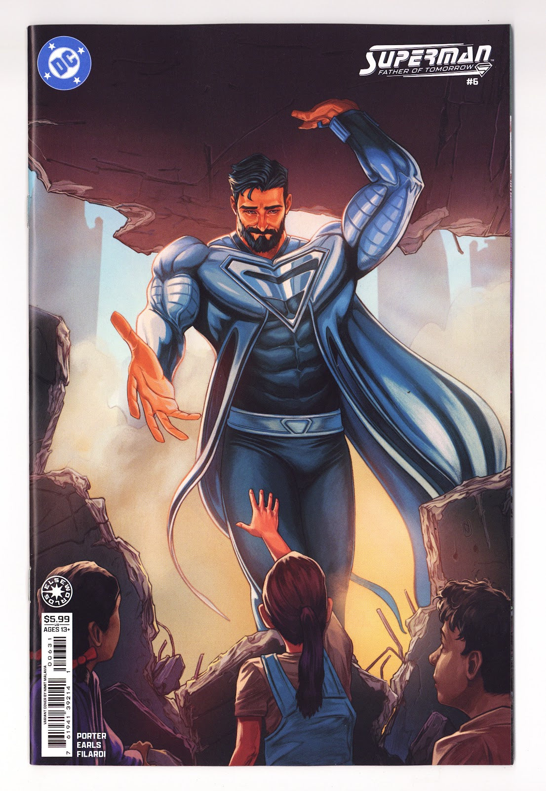 Superman Father of Tomorrow #6 (2026) Malavia Variant