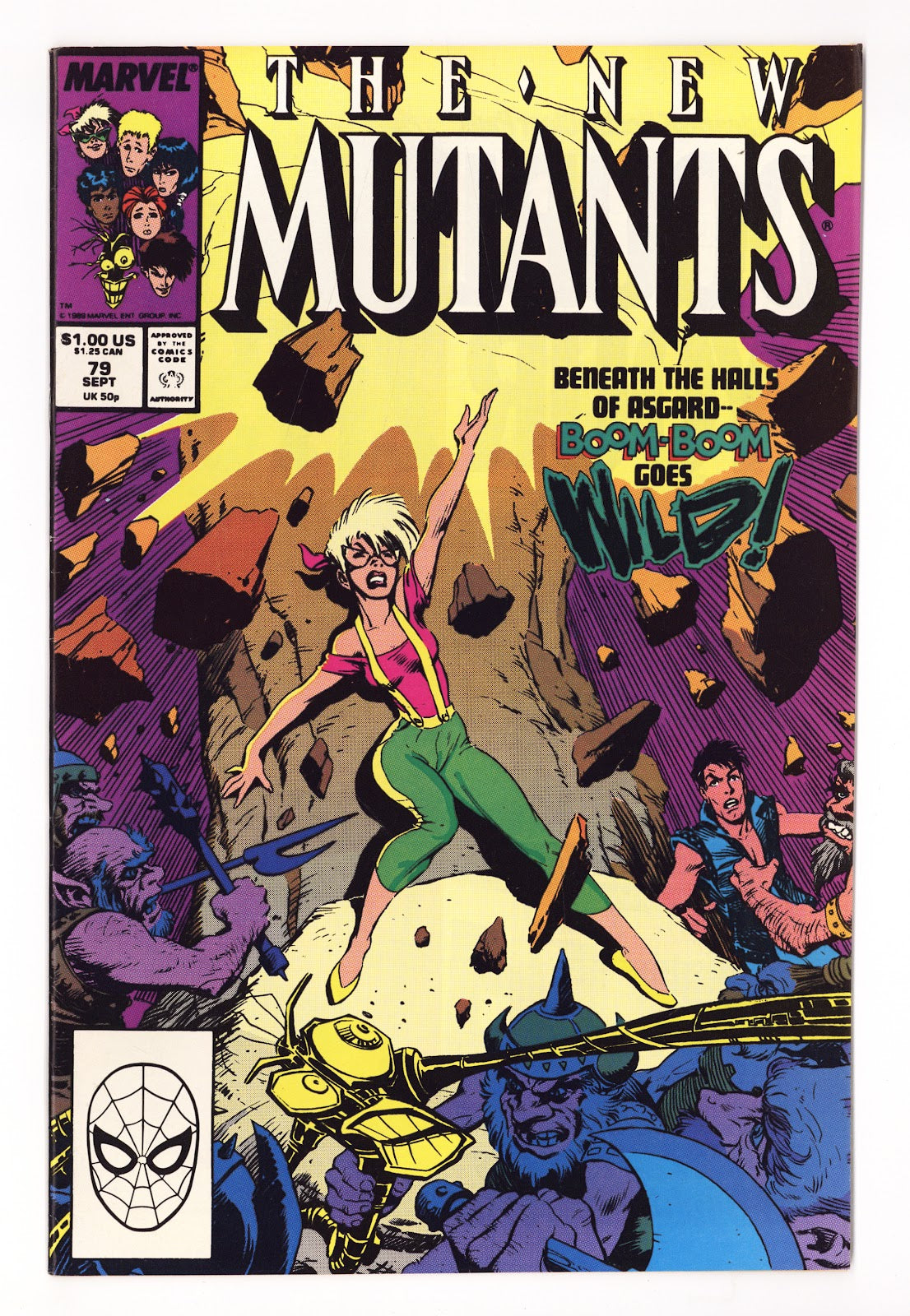 The New Mutants Vol 1 79 Mid Grade (1989) Direct 