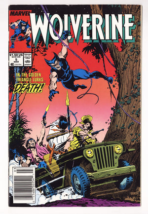 Wolverine Vol 2 5 Mid Grade (1989) Newsstand