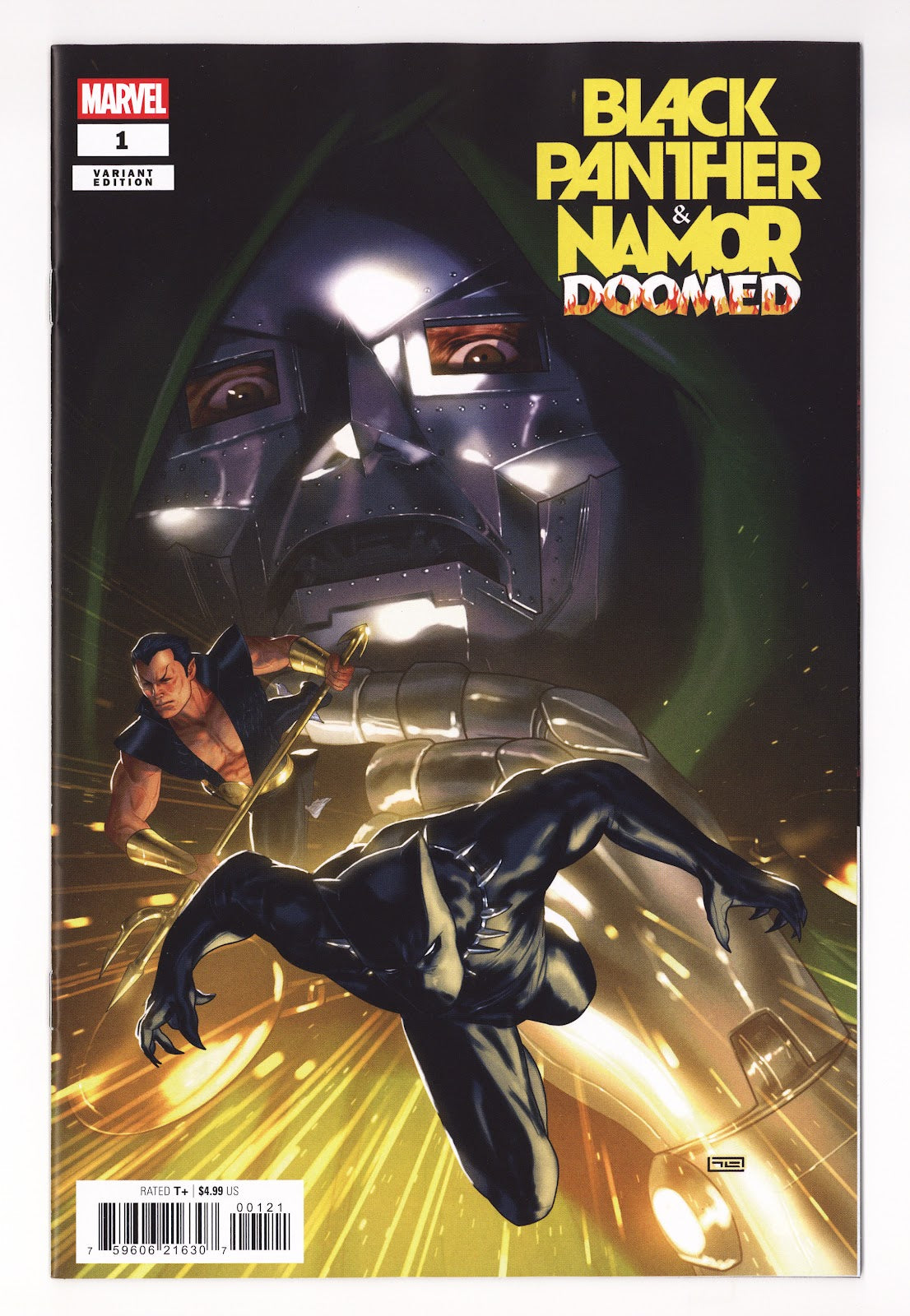 Black Panther / Namor: Doomed 1 Clarke Variant (2026)