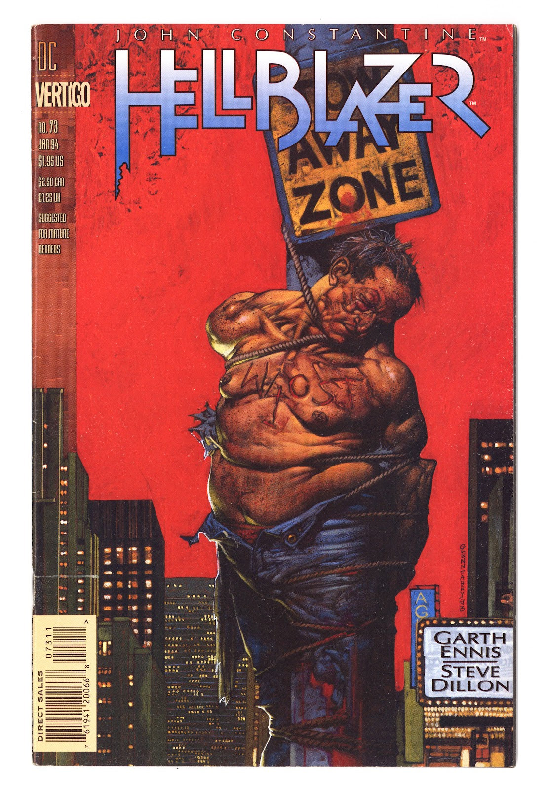Hellblazer Vol 1 73  Mid Grade   (1994)