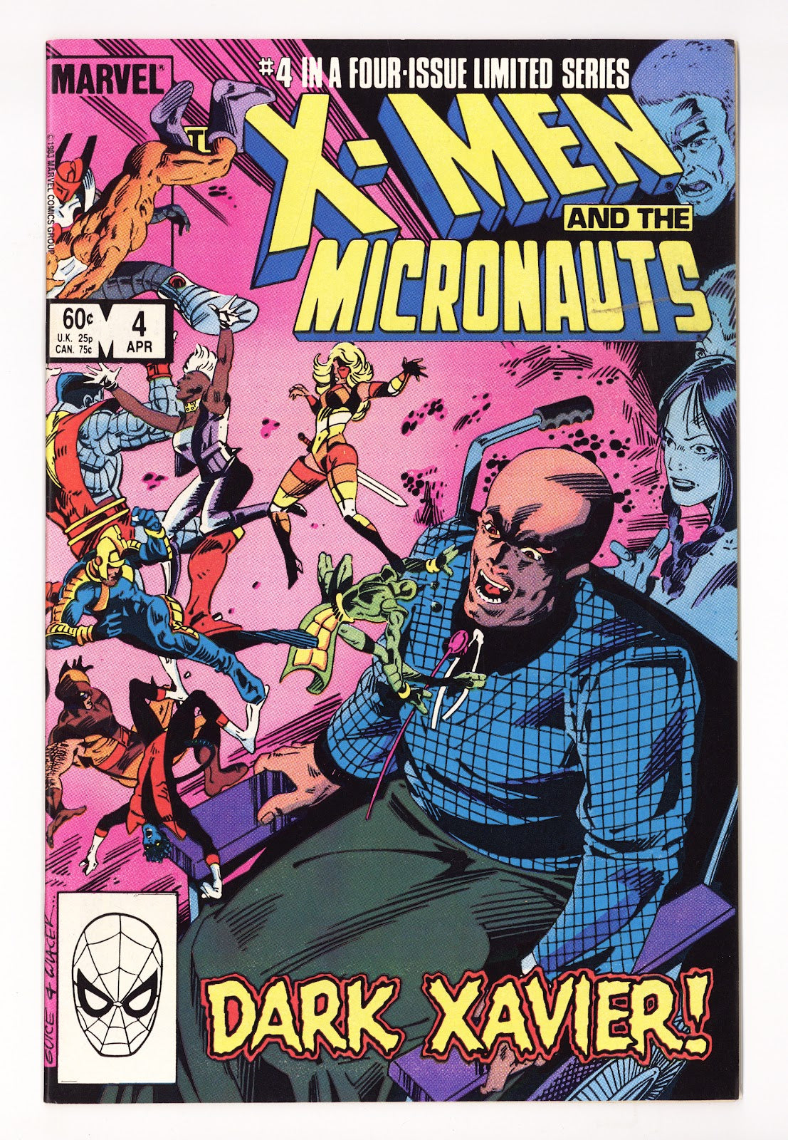 The X-Men and the Micronauts 4 High Grade (1984) Direct 