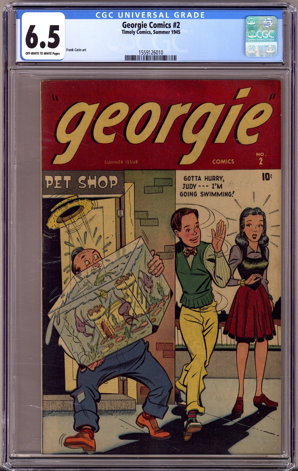 Georgie Comics   2 CGC 6.5 (FN+)   (1945)     
