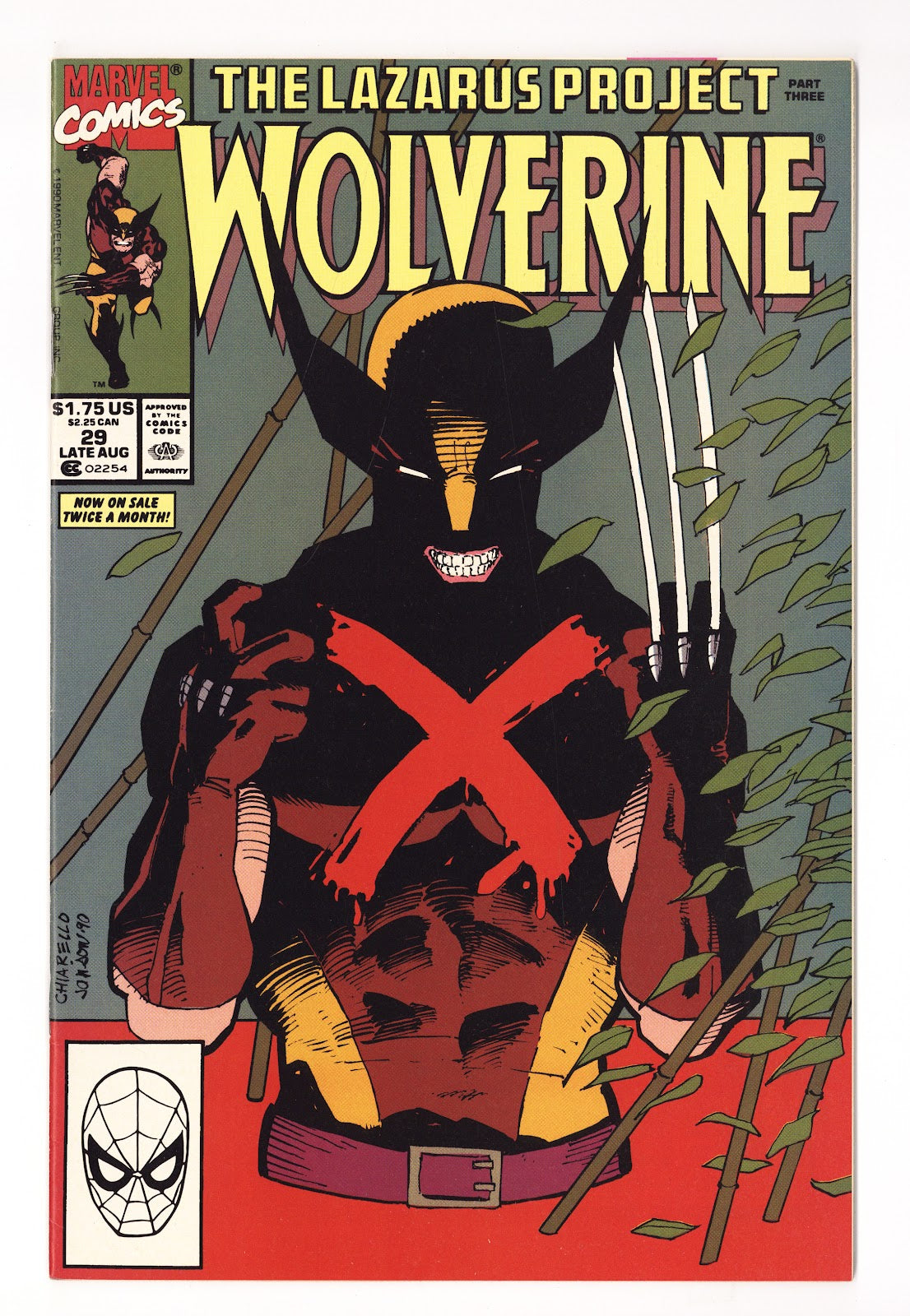 Wolverine Vol 2 29  High Grade   (1990)     
