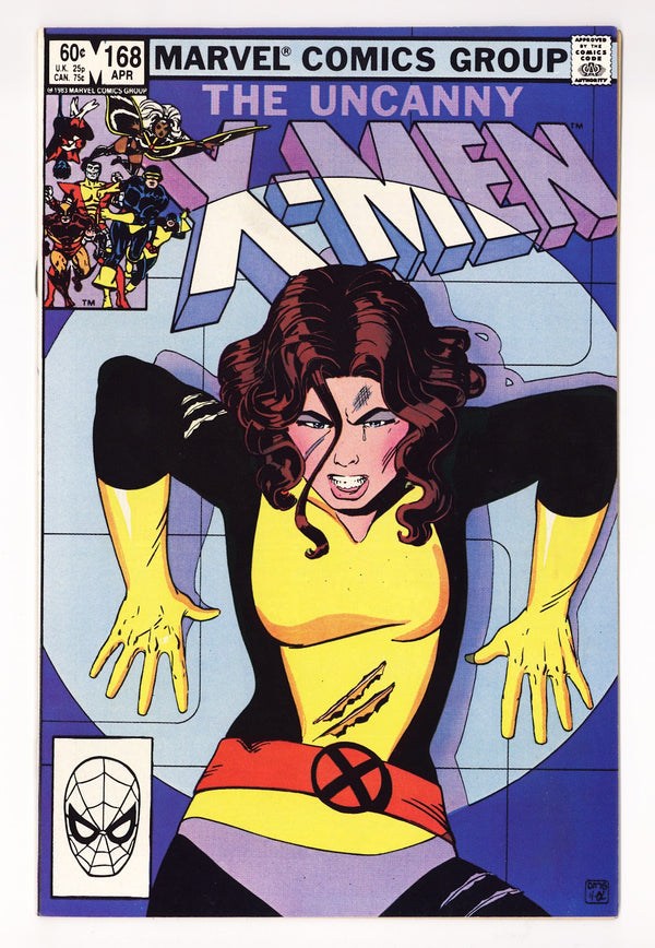 The Uncanny X-Men Vol 1 168  VF (8.0)   (1983)