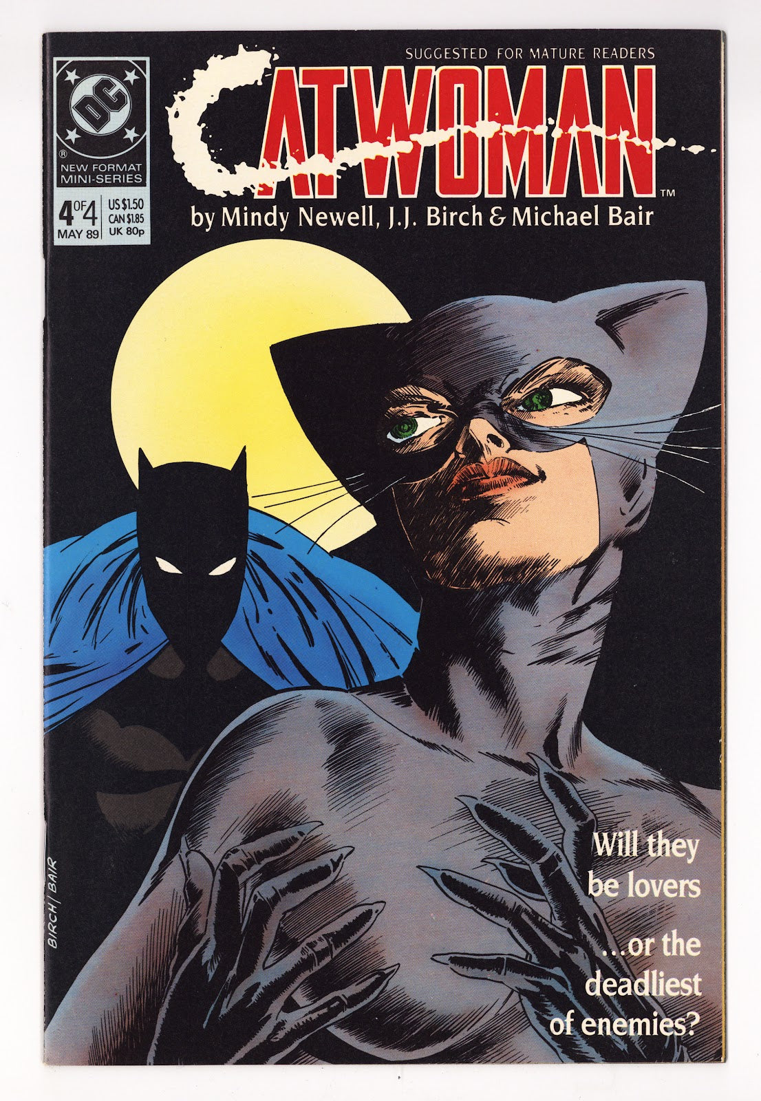 Catwoman Vol 1 4  High Grade   (1989)     