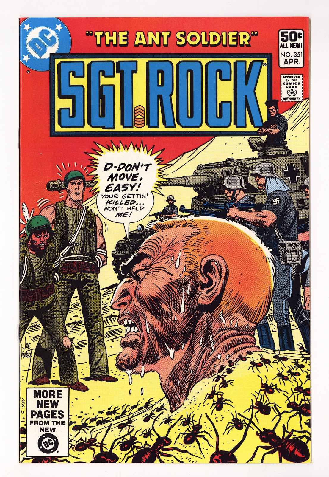 Sgt. Rock Vol 1 351  High Grade   (1981)     
