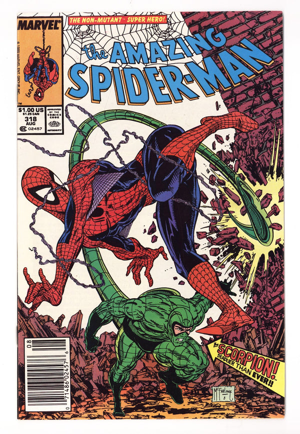 The Amazing Spider-Man Vol 1 318 VF (8.0) (1989) Newsstand