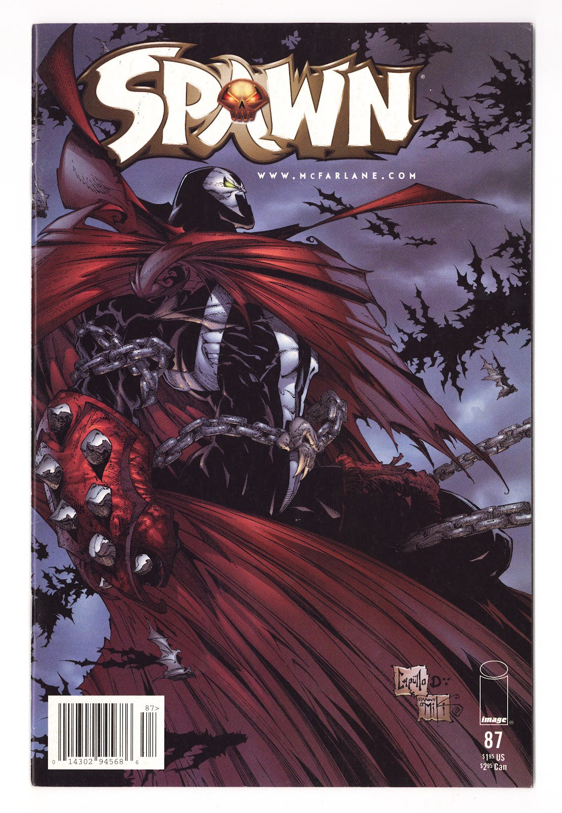 Spawn 87 VF (8.0) (1999) Newsstand 