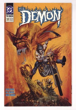 The Demon Vol 3 12  High Grade   (1991)