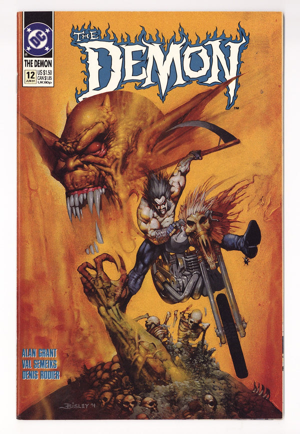 The Demon Vol 3 12  High Grade   (1991)