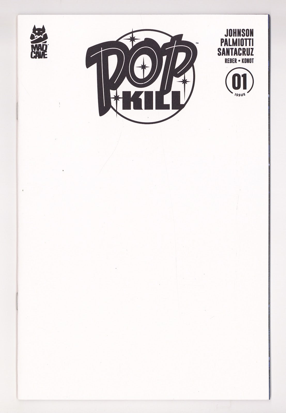 Pop Kill 1 High Grade (2025) Blank 2nd Print Variant 