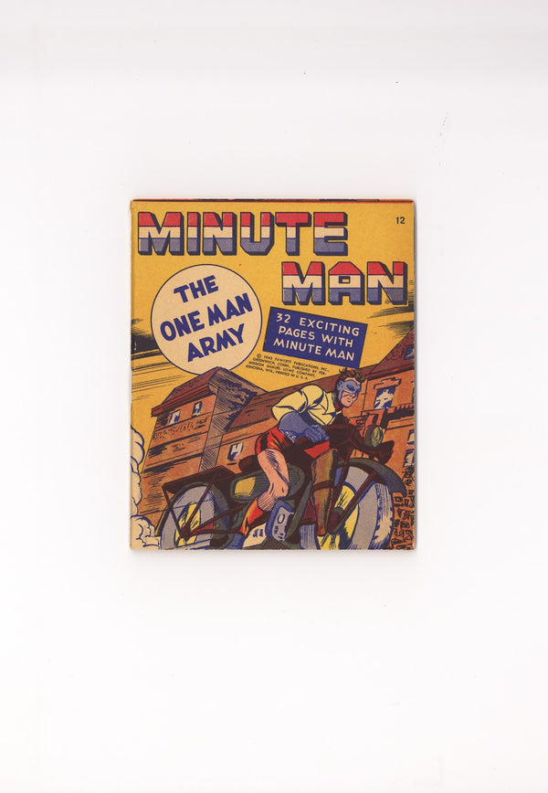 Minute Man [Mighty Midget Comic] 12 VF/NM (9.0) (1943)