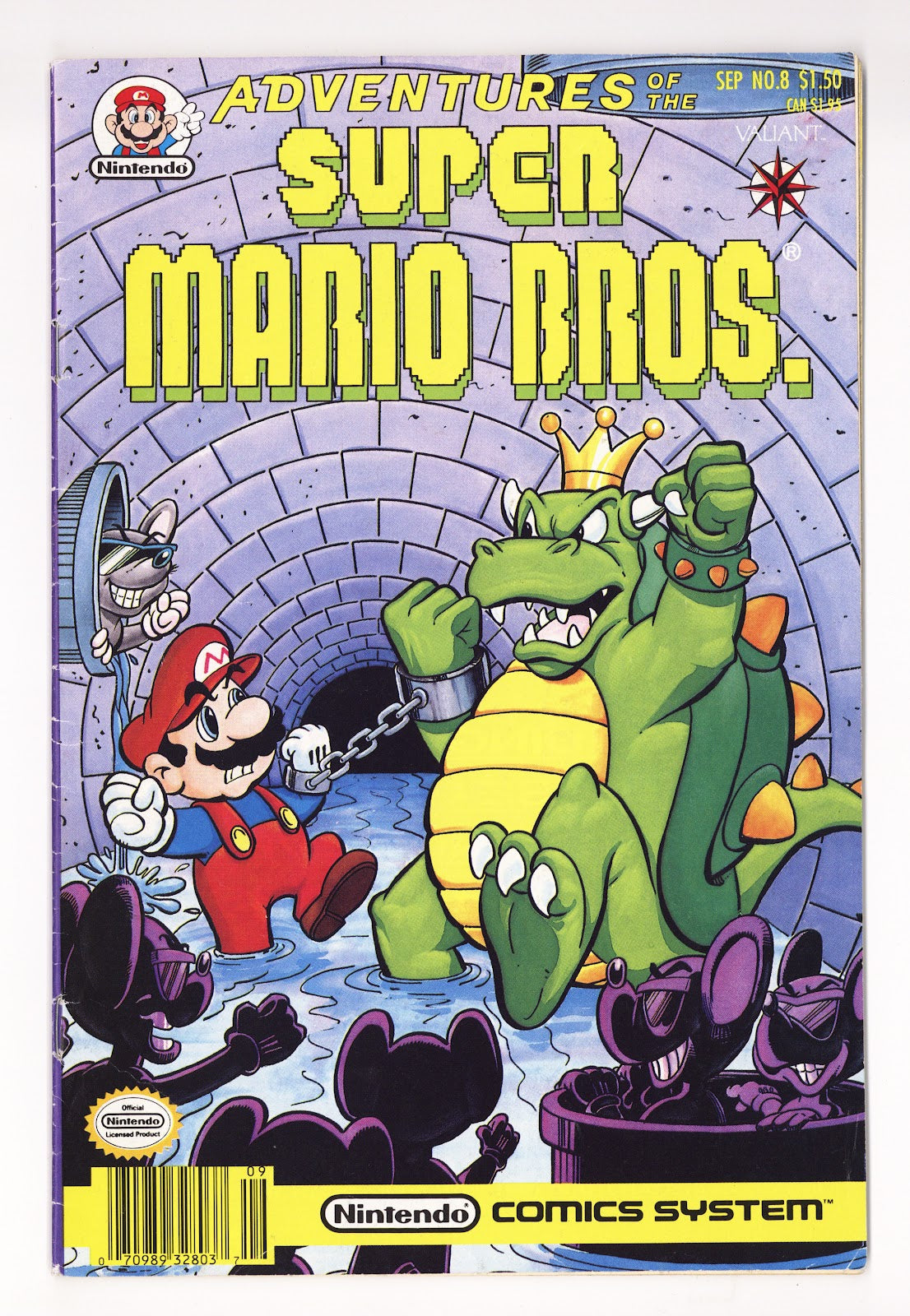 Adventures of the Super Mario Bros. Vol 1 7  VG+ (4.5)   (1991)