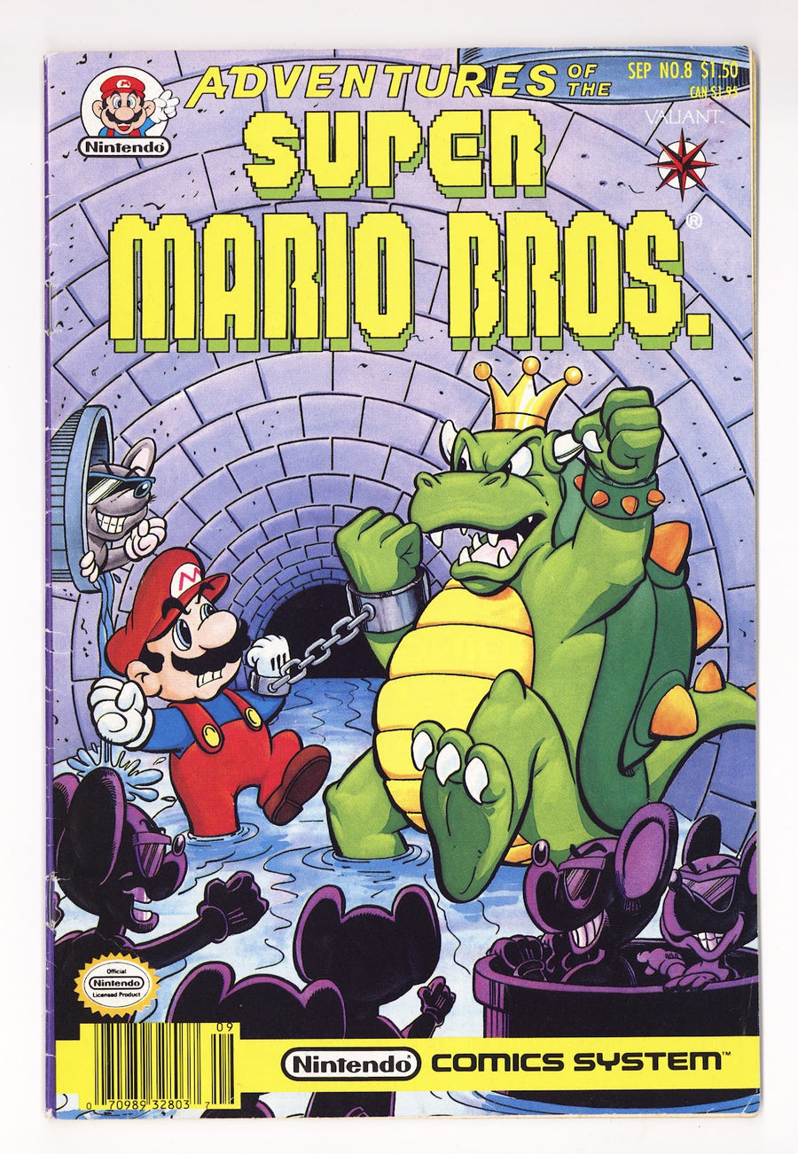 Adventures of the Super Mario Bros. Vol 1 7  VG+ (4.5)   (1991)