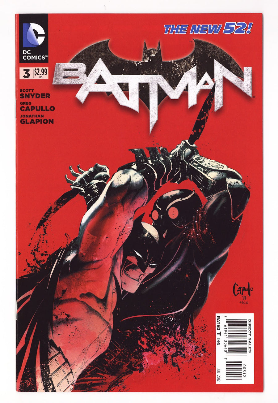 Batman Vol 2 3  VF+ (8.5)   (2012)   2nd Print  