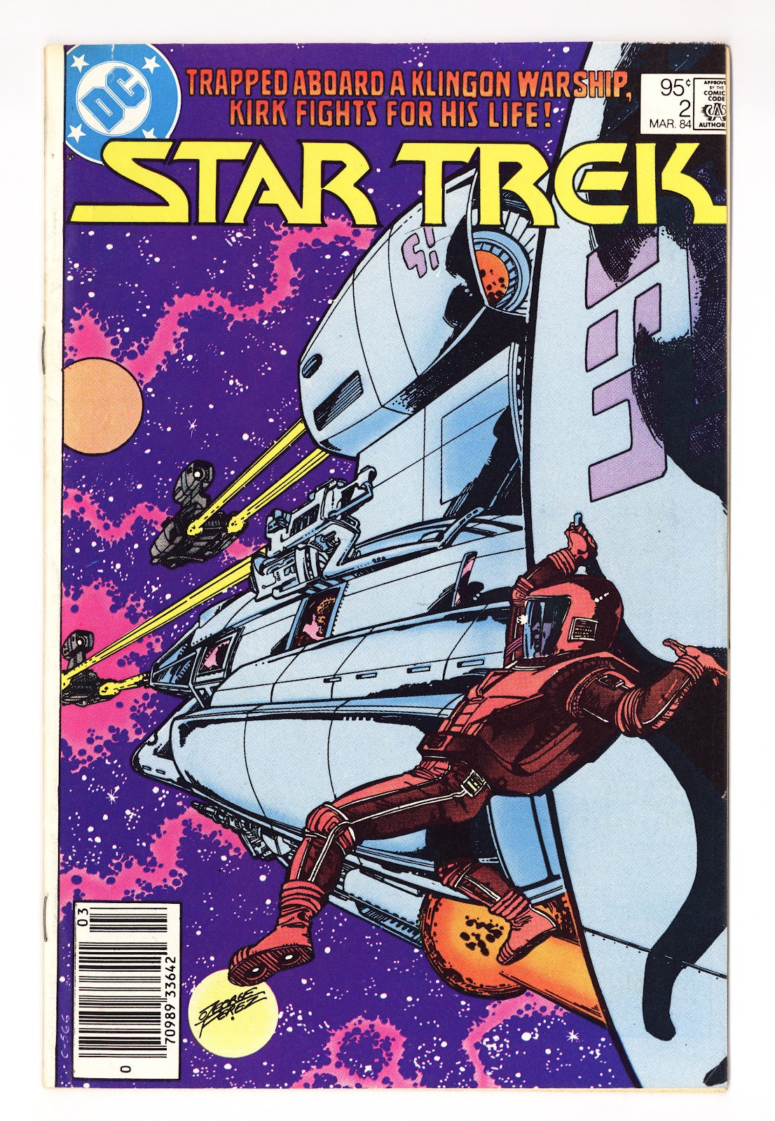 Star Trek Vol 1 2  Low Grade   (1984)   Canadian Price Variant