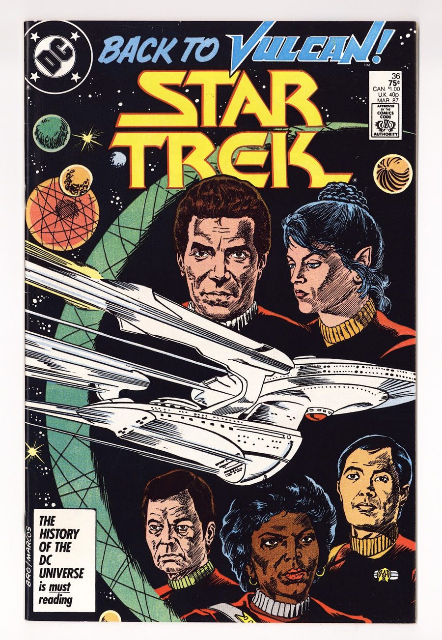 Star Trek Vol 1 36  High Grade   (1987)
