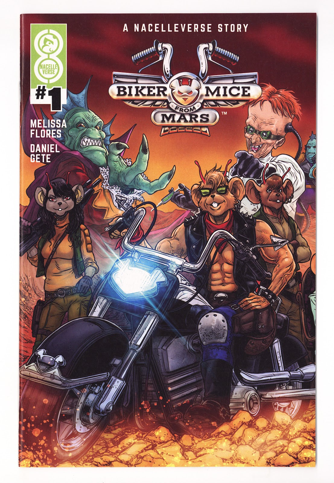 Biker Mice from Mars Vol 2 1  High Grade   (2025) Ryp   Incentive Variant  