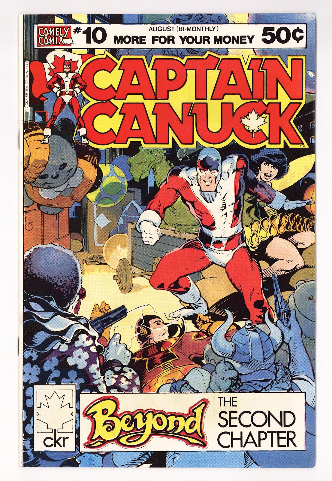 Captain Canuck Vol 1 10 High Grade (1980) 