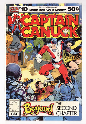 Captain Canuck Vol 1 10 High Grade (1980)
