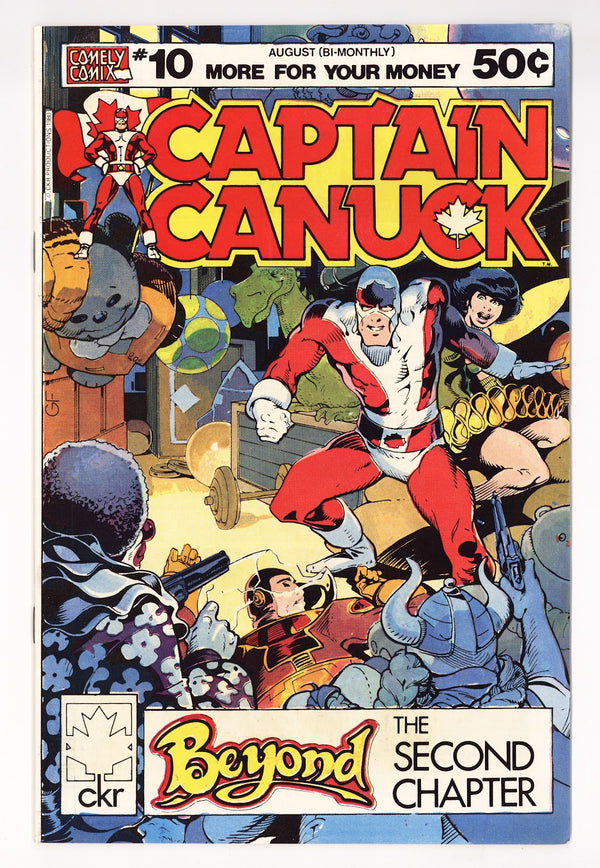 Captain Canuck Vol 1 10 High Grade (1980)
