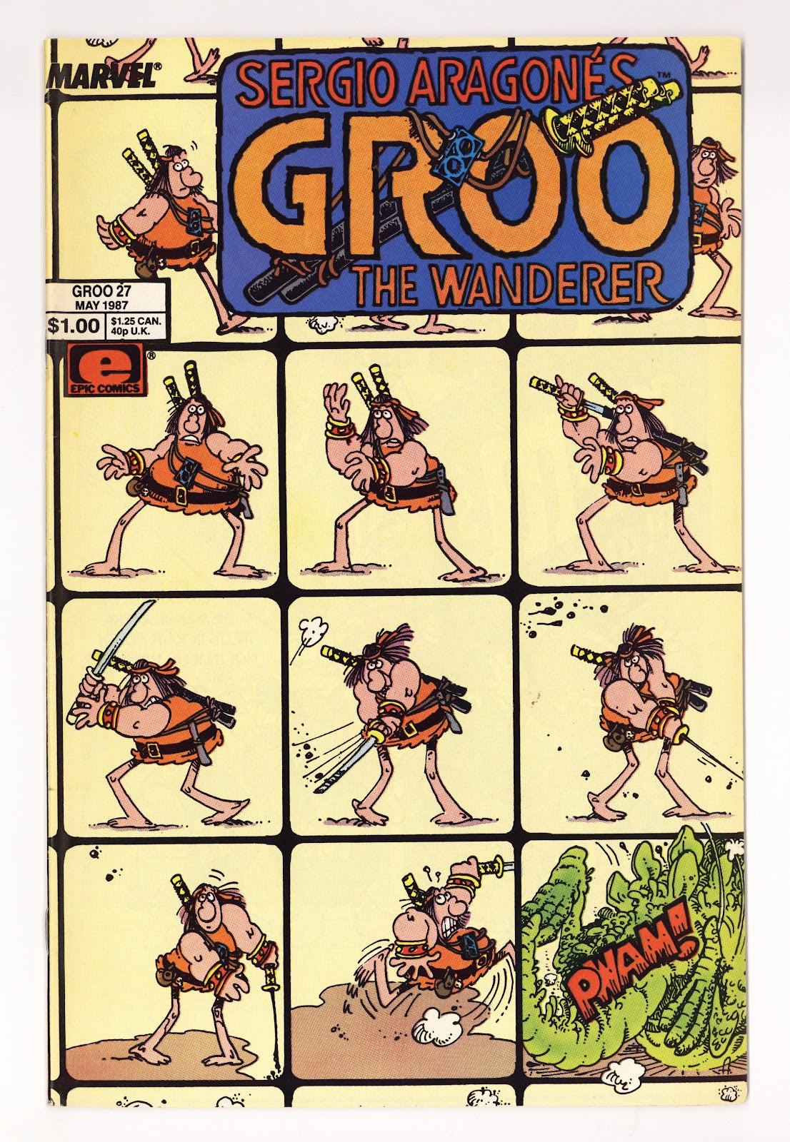 Sergio Aragones Groo the Wanderer Vol 2 27  Mid Grade   (1987)